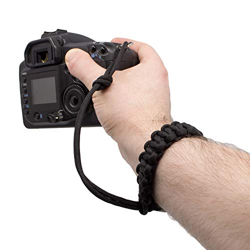 Amolith Kamera-Handschlaufe aus Paracord - Flechtmuster: Cobra - Handgelenkschlaufe Kameraschlaufe Kameraband Trageschlaufe – Bild 4