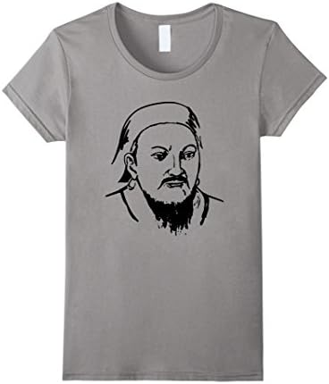 Womens Genghis Khan TShirt Tee Shirt T-Shirt Small Slate