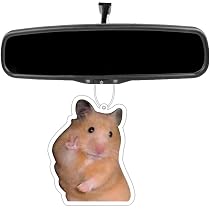 Amazon.com: Cute Hamster Peace Sign Meme Funny Hanging Air ...