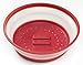 Microwave Collapsible Food Cover (Red)