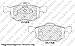 (Front Kit)2 Premium Disc Brake Rotors + 4 Ceramic Pads(5lug)-Combo Brake Kit