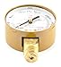 Forney 87727 Oxygen Gauge, High Pressure, 2-Inch-by-1/4-Inch NPT, 0-4000 PSI