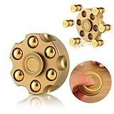 Fidget Spinning Revolver Design Spinner Fingertip Gyro Detachable Bullet EDC Rotating Adult Decomression Figer Toy Anti-Anxiety Rotator Toy Relieve Stress Toy