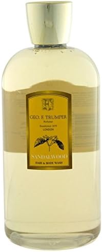 Geo F Trumper Large Sandalwood Hair & Body Wash, 500 ml (Pack of 1)
