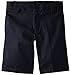 French Toast Big Boys' Basic Flat-Front Short with Adjustable Waist, Navy, 16
