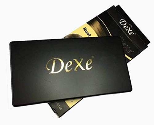 Dexe Root Touch Up Root Concealer For Covering Up Your Gray Hair (Pack of 1 (6g), Black)