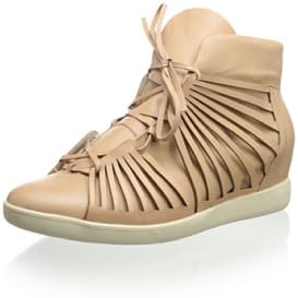 Klub Nico Women Kassie Leather Shoe, Pink Satin, US 10 M