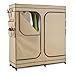 Honey-Can-Do WRD-01272 Double Door Storage Closet with Shoe Organizer, 60-Inch