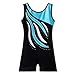 BAOHULU Leotard for Toddler Girls Gymnastics Shorts Sparkle Embroidery Tank Biketards One Piece