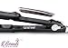Professional Steam Hair Straightener for steam & infusion treatment Salon quality 2in1 Ceramic Tourmaline flat iron styler Straighteners 4 Dry & Wet hair 360° Swivel Cord 450ºF