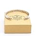 LParkin Graduation Gifts Bracelets For Her College Senior Junior High Middle School Students Gift Cuff Bracelet Inspirational Gifts For Women Graduation Jewelry