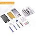HTECHY Compatible with iPhone 5S Screen Replacement Black Display Touch Screen LCD Digitizer Assembly with Repair Tools Kit Screen Protector
