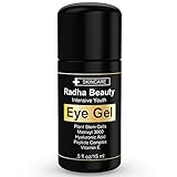 Eye Gel for Dark Circles, Puffiness, Bags & Wrinkles - The most effective eye gel for every eye concern - All Natural - .5 fl oz