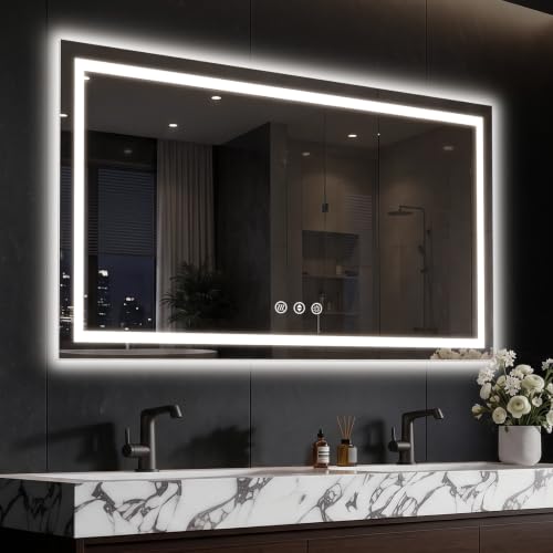 LED Bathroom Mirror Lights Anti-fog Backlit +