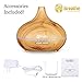 Breathe Essential Diffuser, 10+ Hour Diffusers for Essential Oils with FREE E-book | Ultra Quiet Aromatherapy for Office Home Bedroom Living Room Yoga Spa | Large Humidifierthumb 4