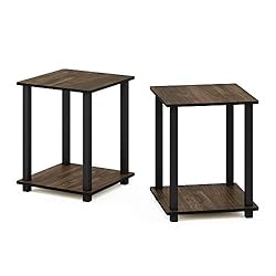 Furinno Simplistic Set of 2 End Table, Columbia