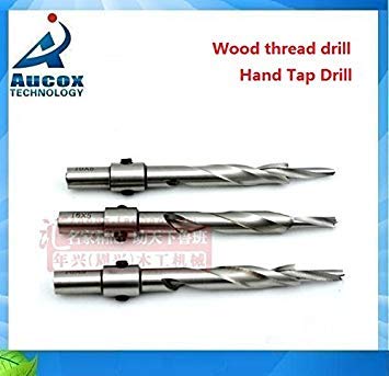Generic 5x8x100mm : woodworking wood ladder drills Shank HSS Screw Spiral Point Thread Metric Plug Hand Tap Drill Bits