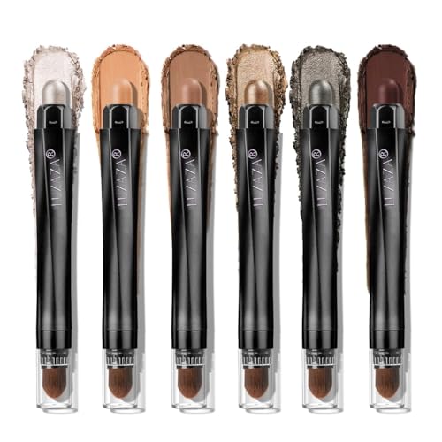 LUXAZA PRO Neutral Brown Eyeshadow Stick Makeup 6PCS Set, Meta... 41pOeWYbbLL