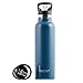 Desert Ice Stainless Steel Insulated Sports Water Bottle - 20oz - Two LIDS - BPA Free, Straw Lid & Screw Top Included