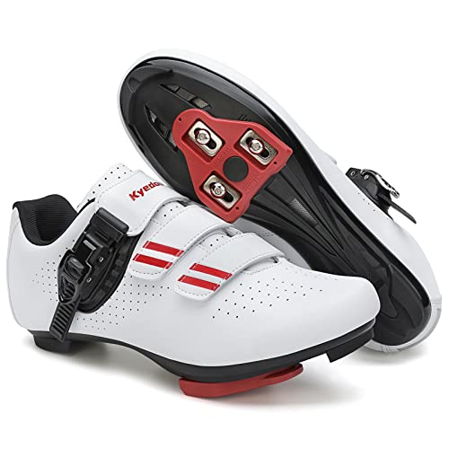 Mens Womens Cycling Shoes Compatible with Pelaton Bike Shoes Road