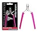 Beauty Smart Stainless Cuticle Nail Clippers (Pink)