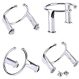 Amarine-made 316 Stainless Steel Single Ring Cup Drink Holder - Open Design