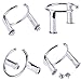 Amarine-made 316 Stainless Steel Single Ring Cup Drink Holder - Open Design