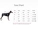 DroolingDog Pet Dog Shirts Small Dog Clothes Winter Dog Sweater Dog Tshirt for Small Dogs, Large, Black