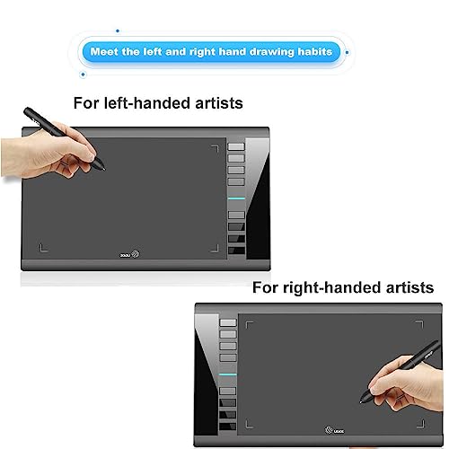 Graphics Drawing Tablets, UGEE M708 10 x 6 inch Large Active Area