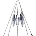 Sougayilang Alabama Trolling Rig Umbrella 4 Blades Freshwater Bass Walleye Fishing Lures Kit