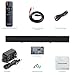 Soundbar, Wotmic TV Sound Bar Built-in Subwoofer 38-inch 2.0 Channel Wired and Wireless Home Theater Speaker System with Remote Control, Wall Mountable for TV PC Cellphone