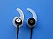 NICKSTON 6pcs: 3 Pairs S/M/L Left and Right Side Ear Stabilizers Helper Eartips Compatible with in Ear Earphones