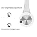 Bluetooth Wireless Speaker, Nillkin [Phantom II] 2-in-1 Bluetooth 4.0 Speaker with LED Desk Lamp 360 Degree Rotatable Adjustable Brightness for iPhone, Samsung & other Android Devices - Cool White
