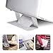 Invisible Laptop Stand Portable-RUCACIO Adhesive Laptop Stand Lightweight Kickstand Foldable Seamless Appendage of Computer Dual-Angle Adjustment Anti-Slide Fits Mac Book,Laptops,iPad, Tablet (Gray)