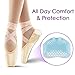 Metatarsal Pads Ball of Foot Cushions for Women and Men, 6 PCS Soft Gel Forefoot Pads Heel Cushion Inserts for Metatarsalgia Neuroma Mortons Neuroma Pads Atrophy Burning Sensations Relieve Pain
