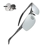 Polarized Sports UV Protection Photochromic Polarized UV400 Sunglasses for Driving Fishing Golf for Men and Women