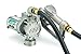 GPI 137100-01, EZ-8 Aluminum Fuel Transfer Pump, 8 GPM, 12-VDC, 0.75-Inch Manual Nozzle, 10-Foot Hose, 15-Foot Power Cord, Adjustable Suction Pipe