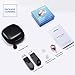 Mpow Single Wireless Earbud, V4.1 Mini Bluetooth Earbud, 6-Hr Playing Time Car Bluetooth Headset Invisible Headphone with Mic, Cell Phone Bluetooth Earpiece for iPhone Samsung Android (Two Charger)