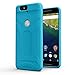 J&D Slim TPU Shock Resistant Jelly Case for Nexus 6P - Blue