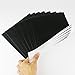 Wubao A4 Blackboard Wall Decals 7.8 by 11.8 Inches Vinyl Wall Boards Erasable Adhesive Chalkboard for Home Office Kitchen Decor, 8 PCS