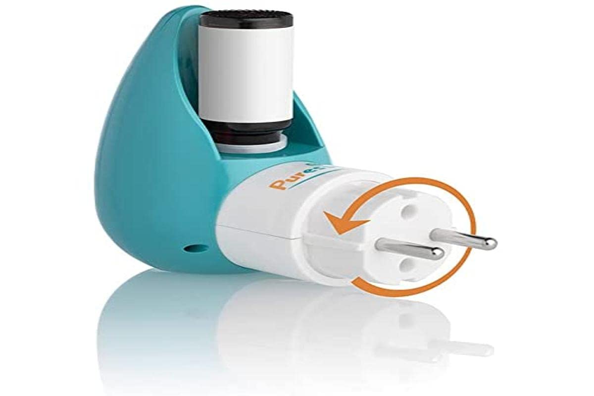 Puressentiel - Ultrasonic Essential Oil Diffuser - Clip & diffuse - Aromatherapy Diffuser Rotating and silent grip - waterless