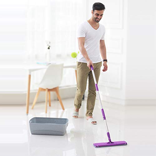 5 Pack Microfiber Spray Mop Replacement Head Damp Mop Cleaning Pad Mop Head Refills Easy Cleaning Mop Head Replacement