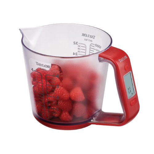 Taylor Precision Products Digital Measuring Cup and Scale Home & Kitchen, Kitchen & Dining, Kitchen Utensils & Gadgets, Measuring Tools & Scales