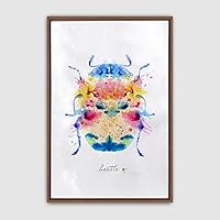 Framed Canvas Wall Art Insect Canvas Prints Home Artwork Decoration for Living Room,Bedroom - 16x24 inches