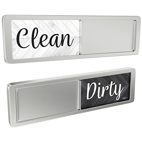 Funny Ghost Dishwasher Magnet - Reversible Clean/Dirty Sign For Kitchen, Laundry & Fridge (3.5”x2.5”)
