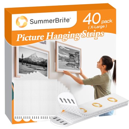 SummerBrite XL Picture Hanging Strips