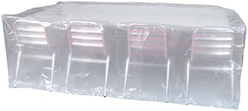 Ribiland 07354 Rectangular Table Cover - Transparent, 2.5 m