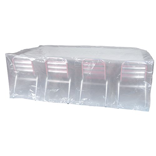 Ribiland 07354 Rectangular Table Cover - Transparent, 2.5 m