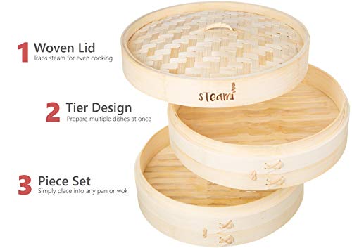 2 Steami+Bamboo+Steamer+Liners+Recipe