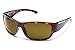 Suncloud Convoy Polarized Sunglass with Polycarbonate Lens, Tortoise Frame/Brown